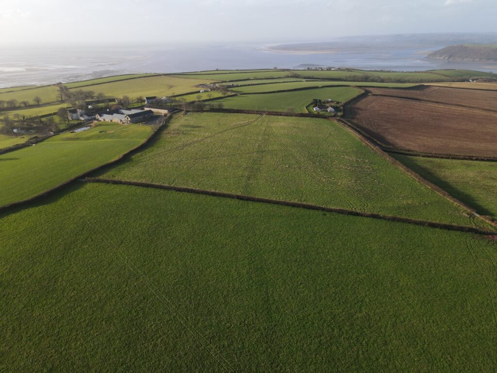 Lot 8 10.59 acres at Cwm Farm, Ferryside Rees Richards & Partners